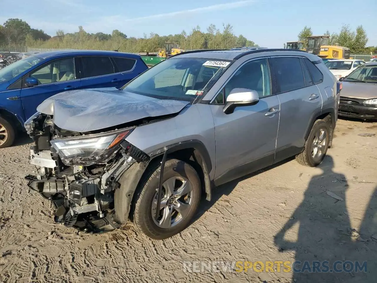 1 fotografías del automóvil dañado 2T3P1RFV4NC300003 TOYOTA RAV4 2022