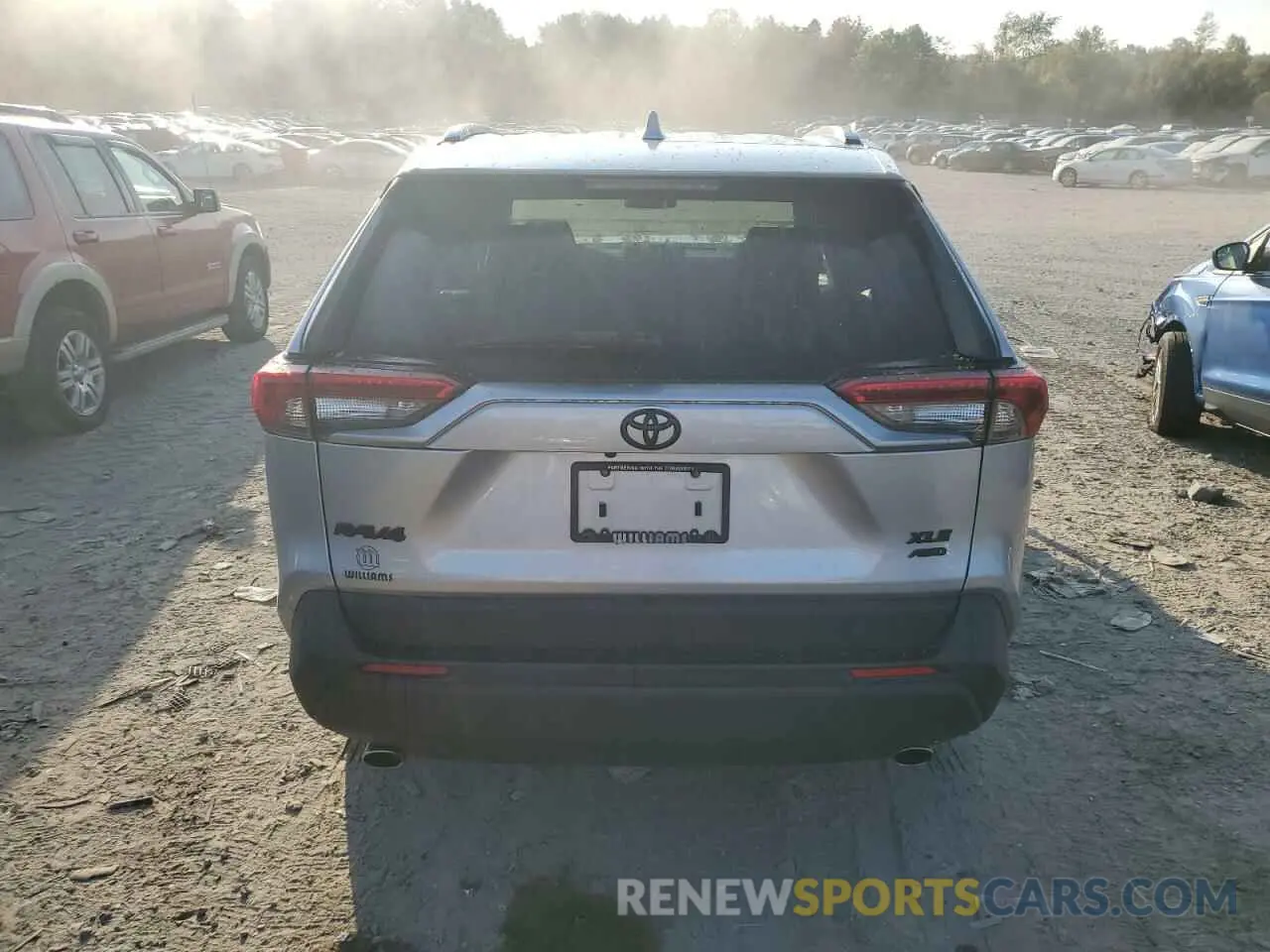 6 fotografías del automóvil dañado 2T3P1RFV4NC300003 TOYOTA RAV4 2022