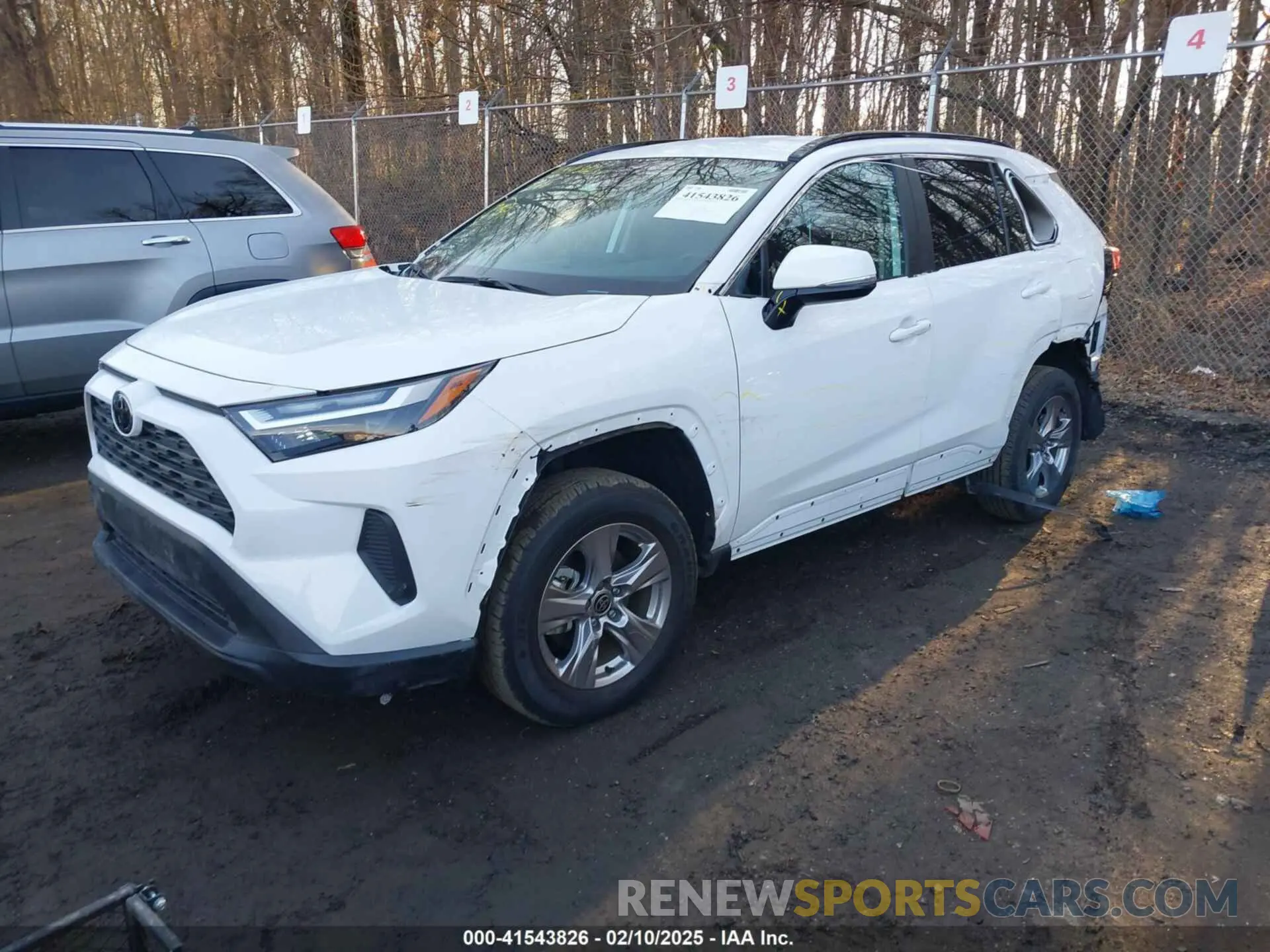 2 fotografías del automóvil dañado 2T3P1RFV4NC305332 TOYOTA RAV4 2022
