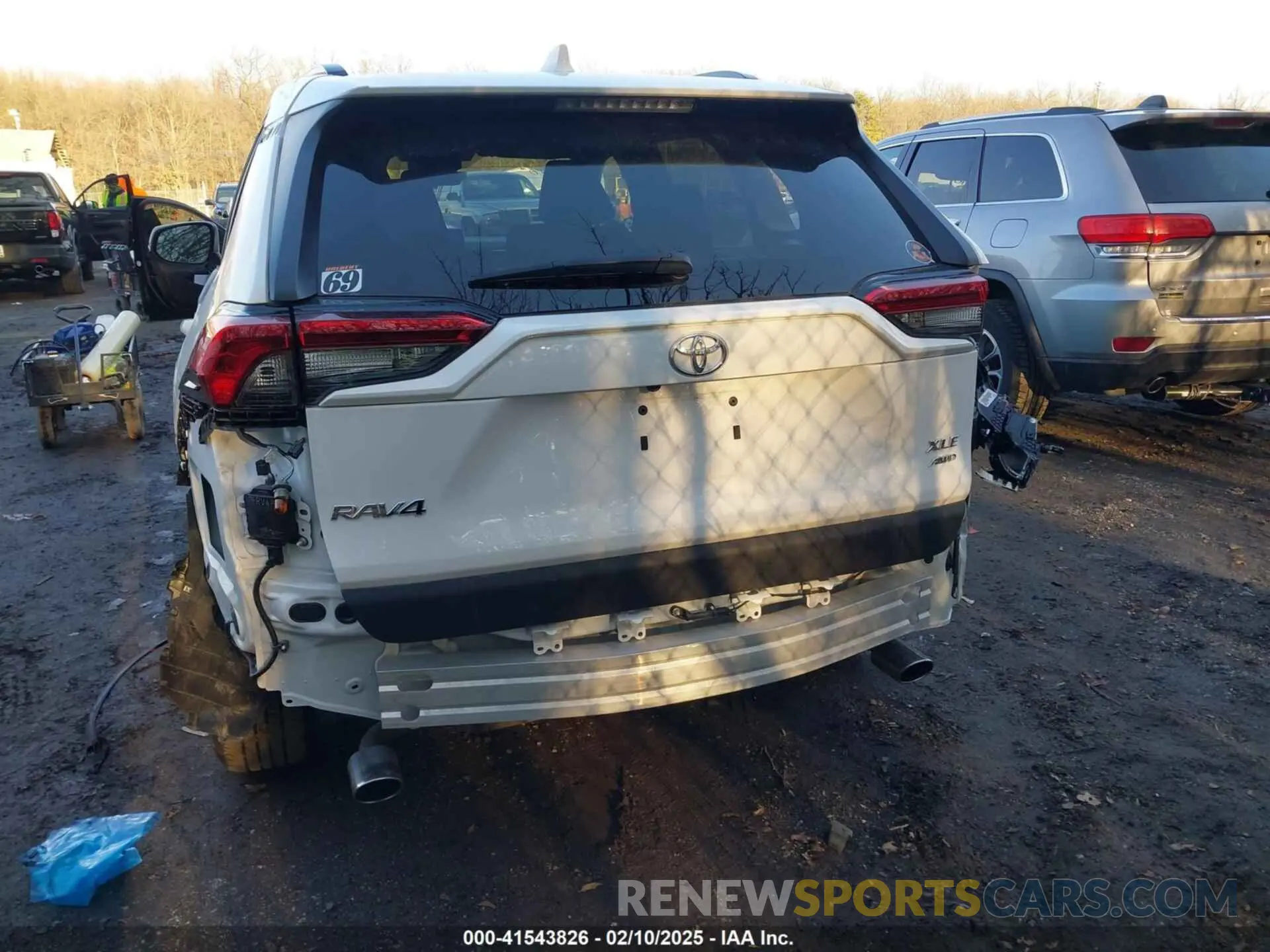 6 fotografías del automóvil dañado 2T3P1RFV4NC305332 TOYOTA RAV4 2022