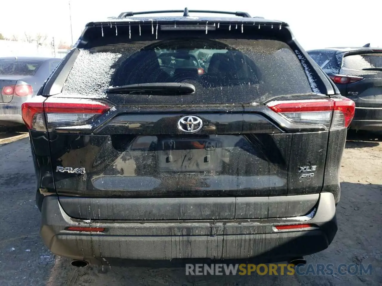 6 fotografías del automóvil dañado 2T3P1RFV4NW289678 TOYOTA RAV4 2022