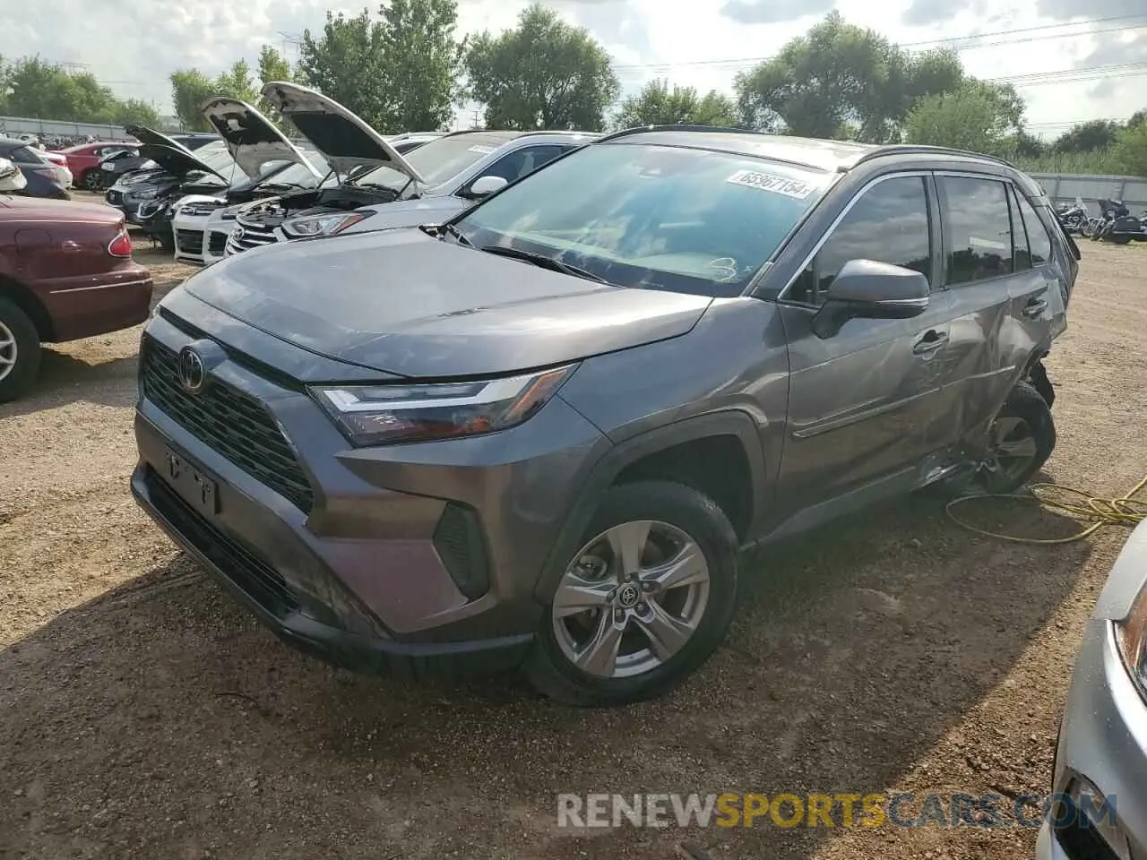 1 fotografías del automóvil dañado 2T3P1RFV5NC257095 TOYOTA RAV4 2022