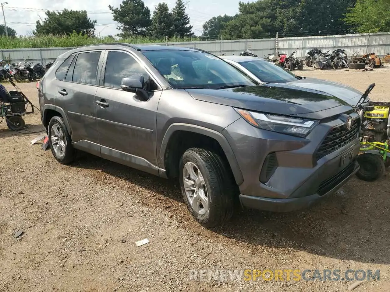 4 fotografías del automóvil dañado 2T3P1RFV5NC257095 TOYOTA RAV4 2022