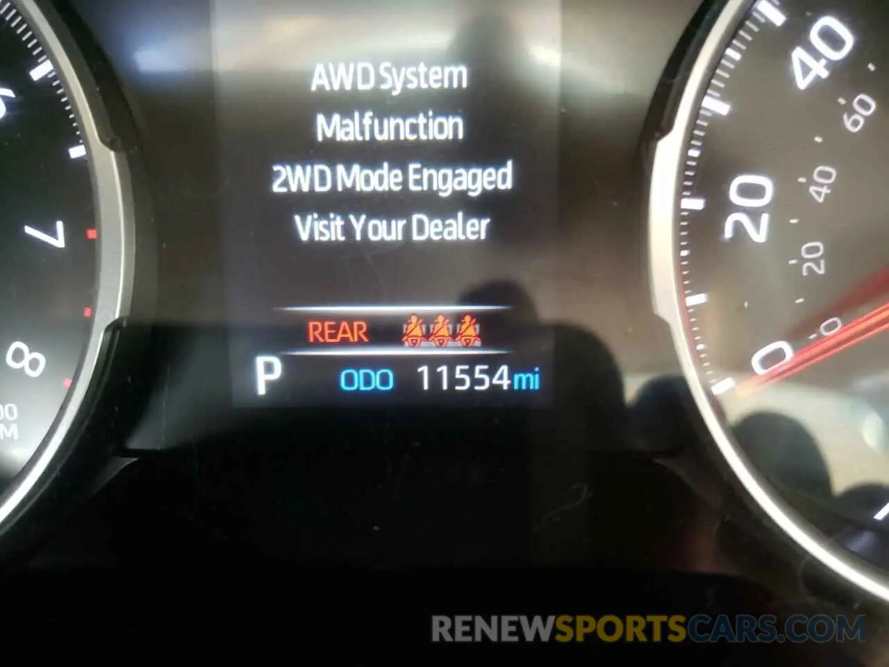 8 fotografías del automóvil dañado 2T3P1RFV5NC261891 TOYOTA RAV4 2022