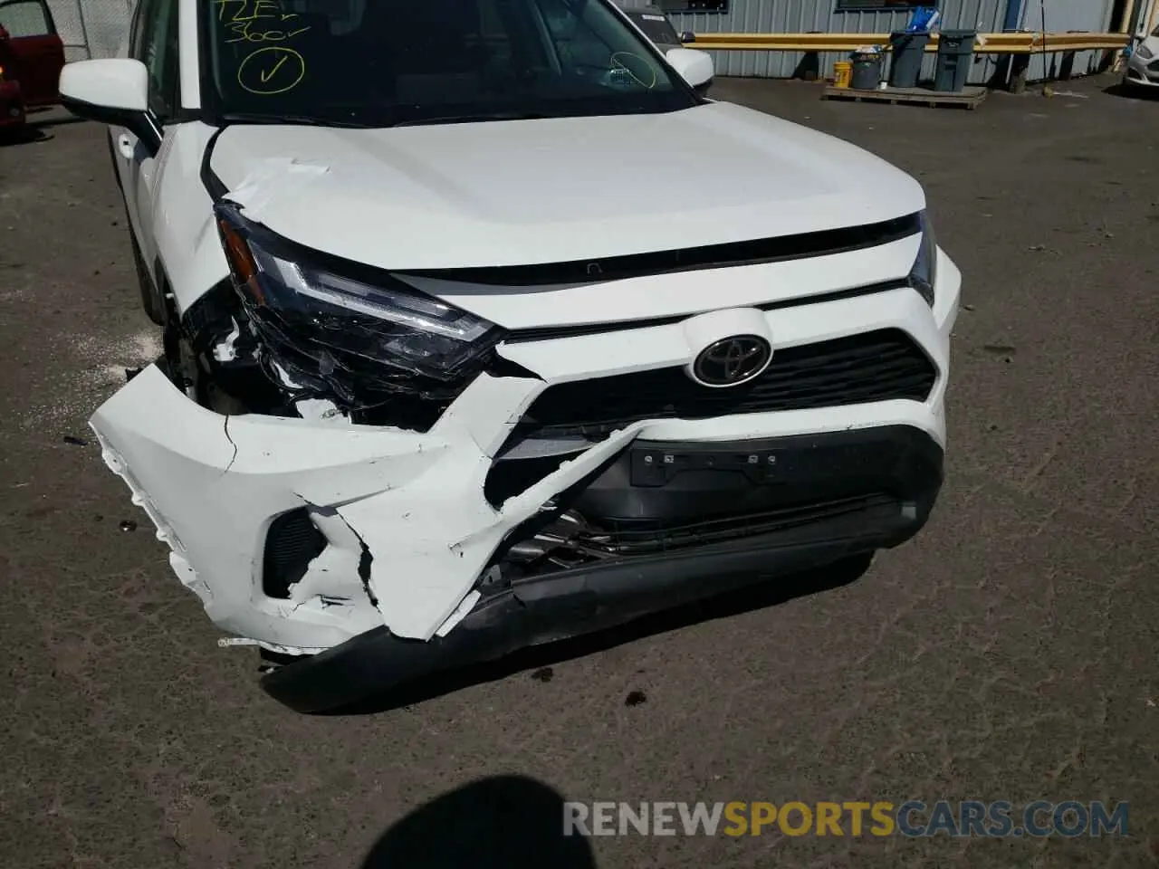 9 fotografías del automóvil dañado 2T3P1RFV5NC261891 TOYOTA RAV4 2022