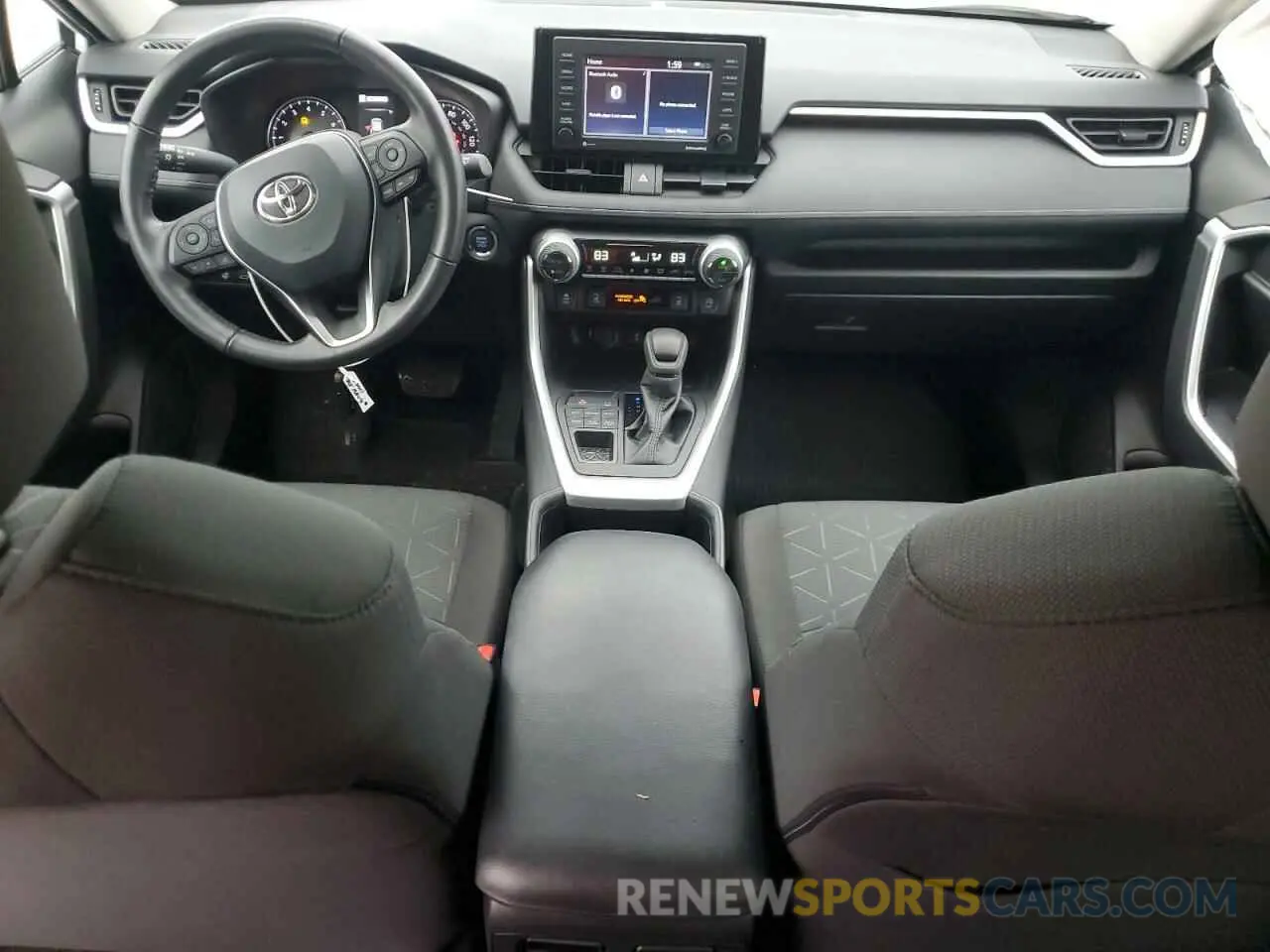 8 fotografías del automóvil dañado 2T3P1RFV5NC281574 TOYOTA RAV4 2022