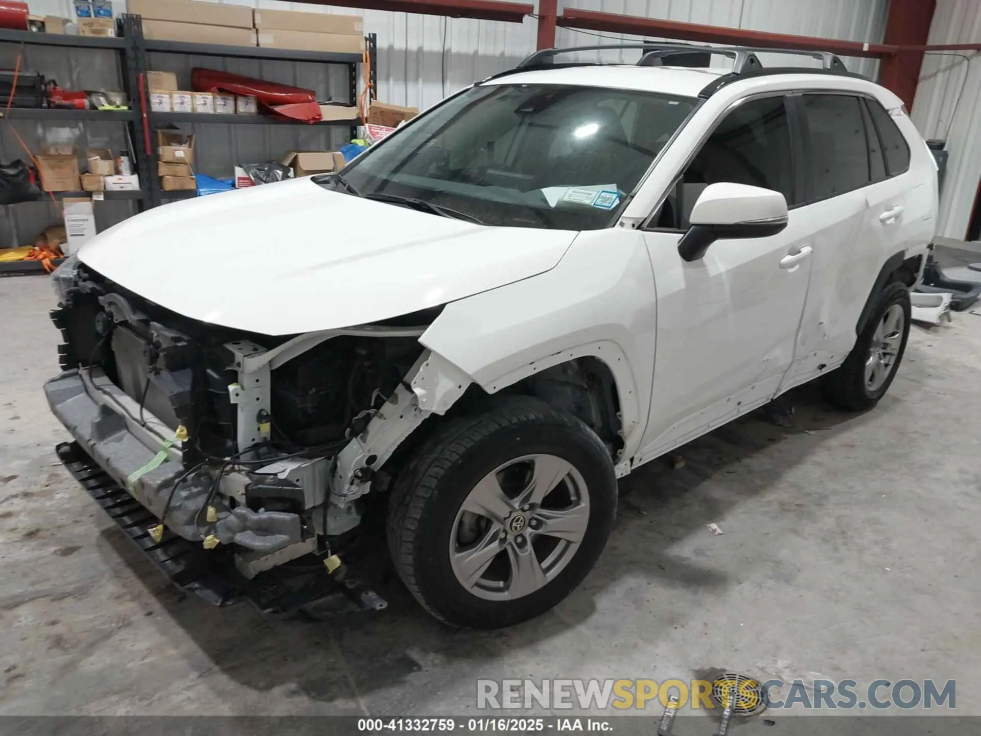 2 fotografías del automóvil dañado 2T3P1RFV5NC283986 TOYOTA RAV4 2022