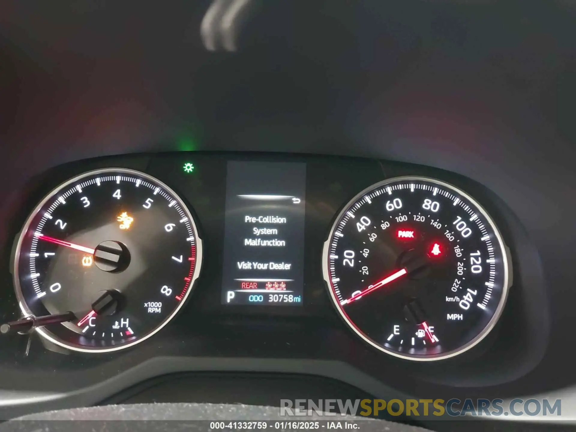 7 fotografías del automóvil dañado 2T3P1RFV5NC283986 TOYOTA RAV4 2022