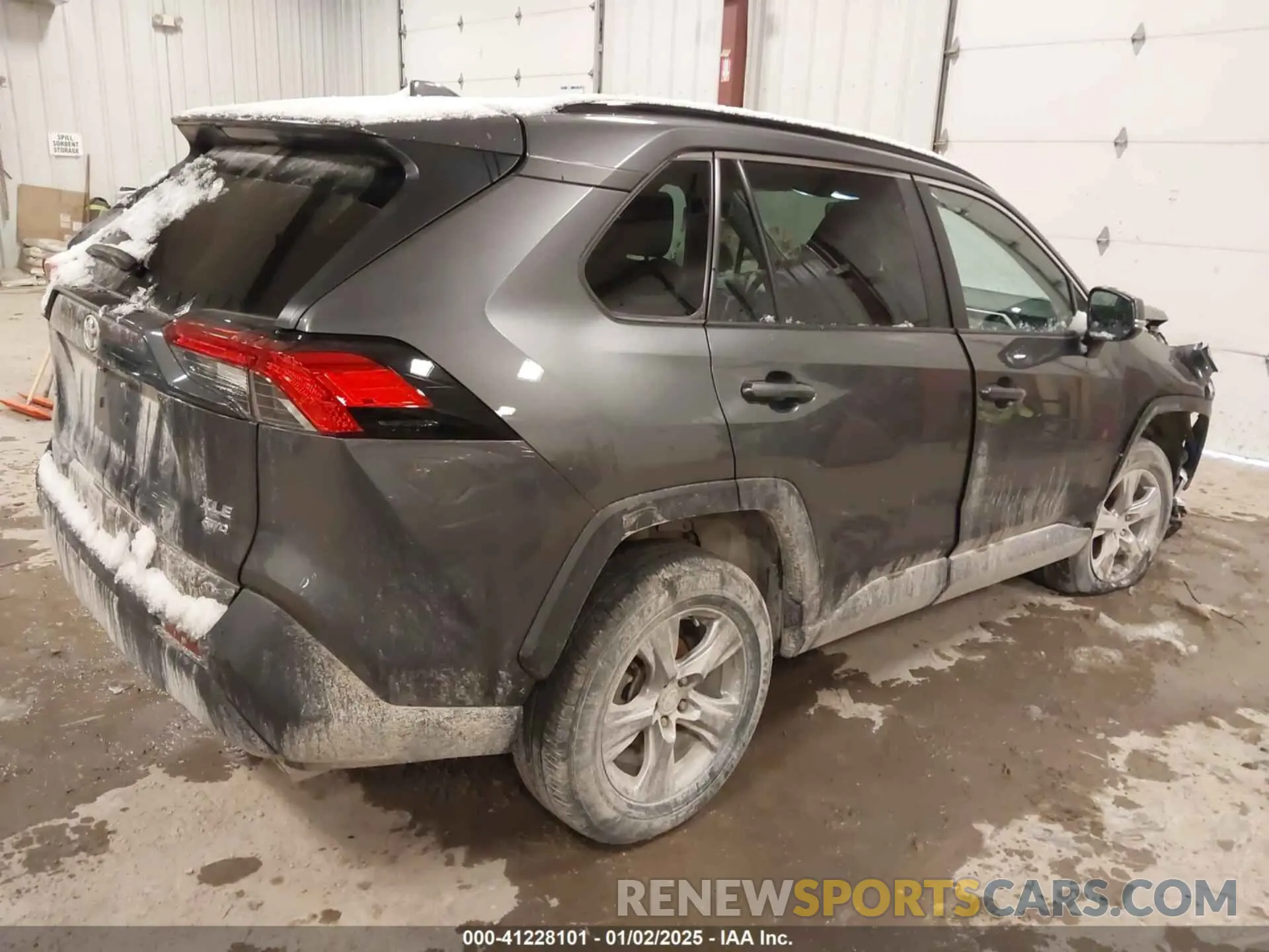 4 fotografías del automóvil dañado 2T3P1RFV5NC303833 TOYOTA RAV4 2022