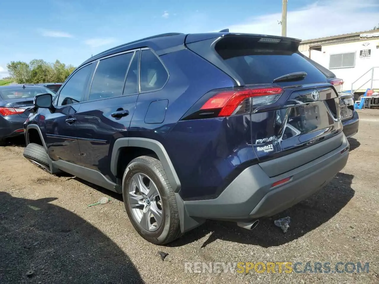 2 fotografías del automóvil dañado 2T3P1RFV5NW249125 TOYOTA RAV4 2022