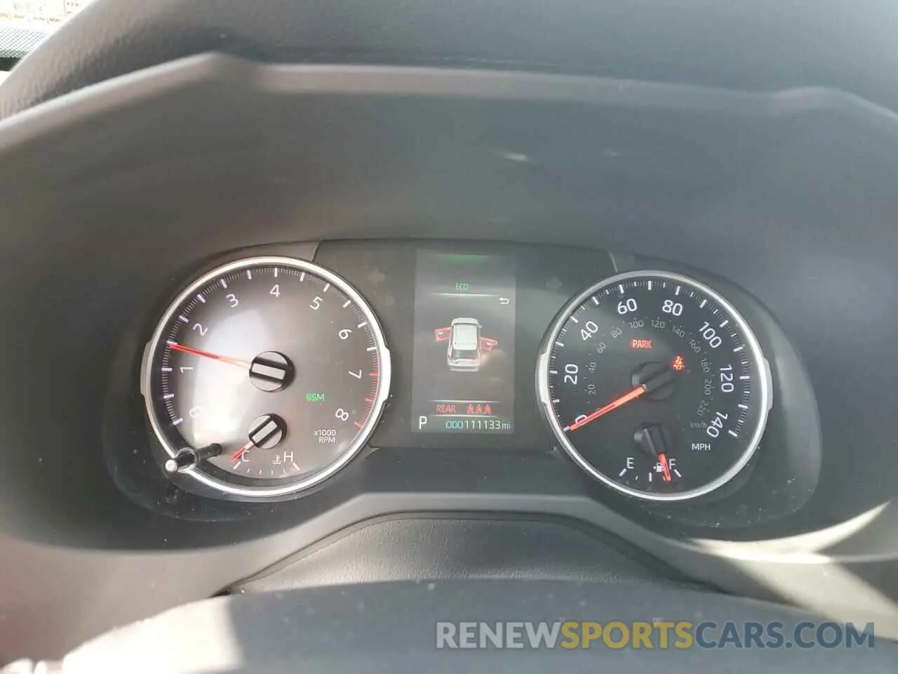 9 fotografías del automóvil dañado 2T3P1RFV5NW249125 TOYOTA RAV4 2022