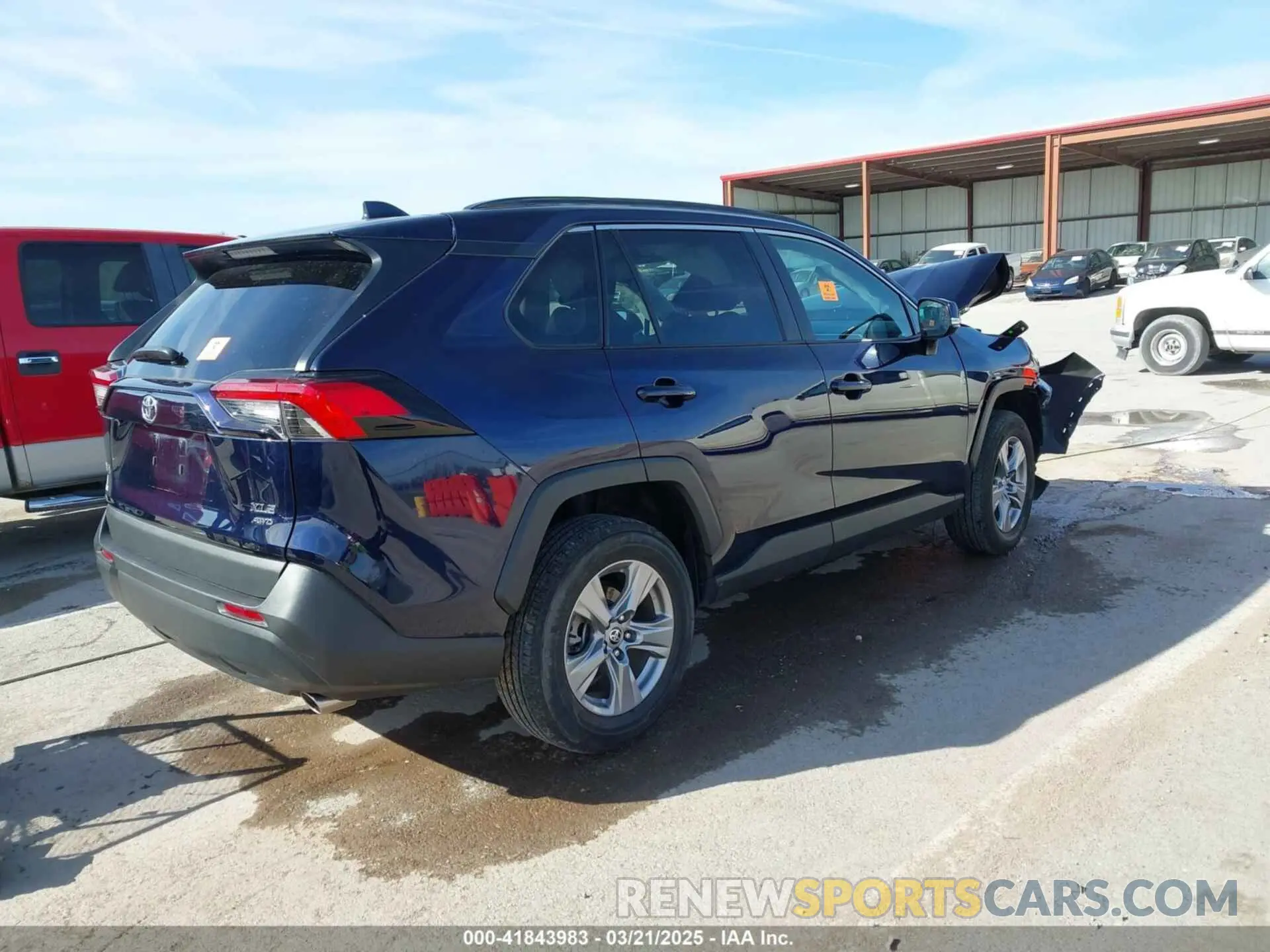 4 fotografías del automóvil dañado 2T3P1RFV5NW253403 TOYOTA RAV4 2022
