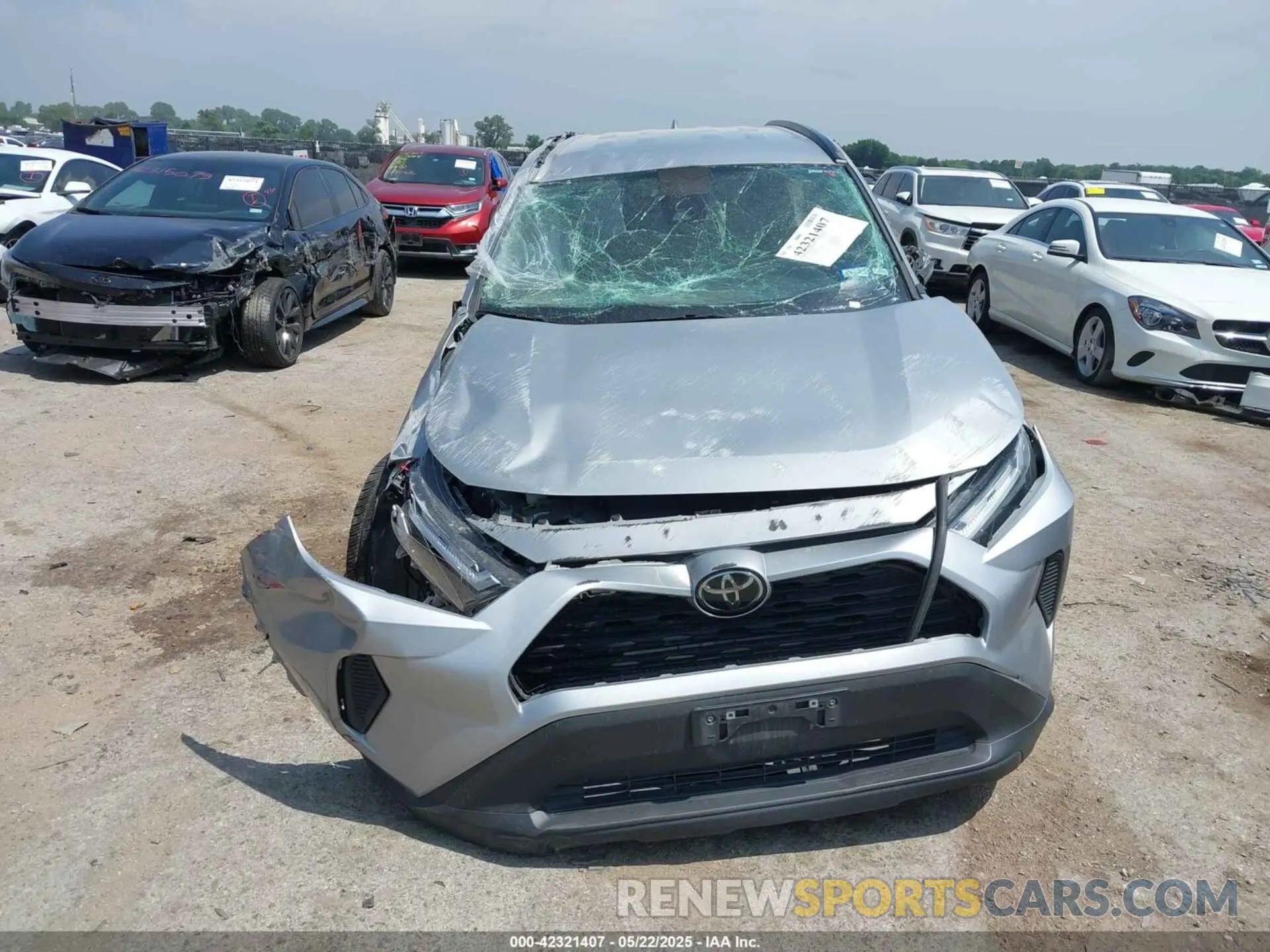 12 fotografías del automóvil dañado 2T3P1RFV5NW260495 TOYOTA RAV4 2022