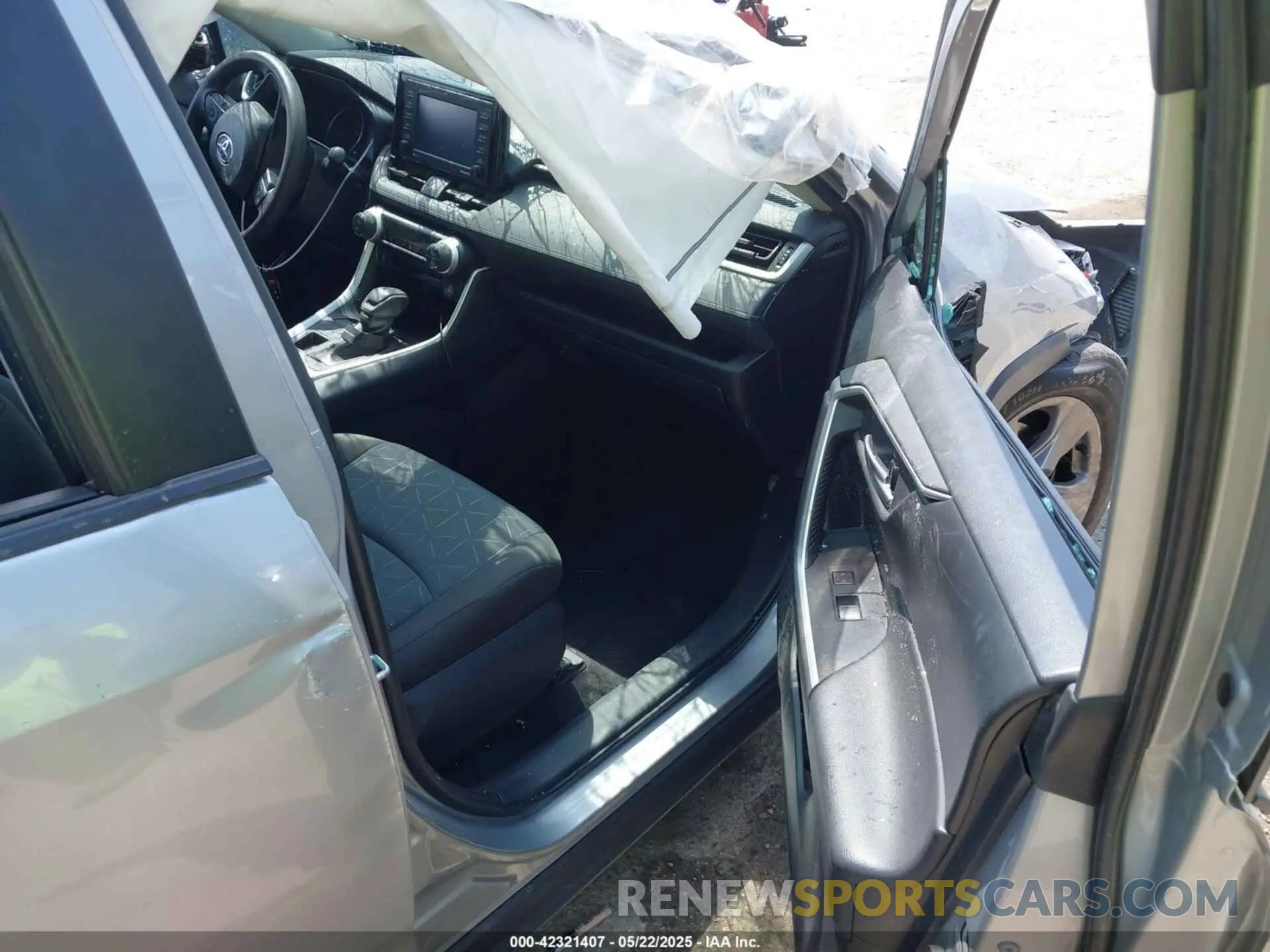 5 fotografías del automóvil dañado 2T3P1RFV5NW260495 TOYOTA RAV4 2022