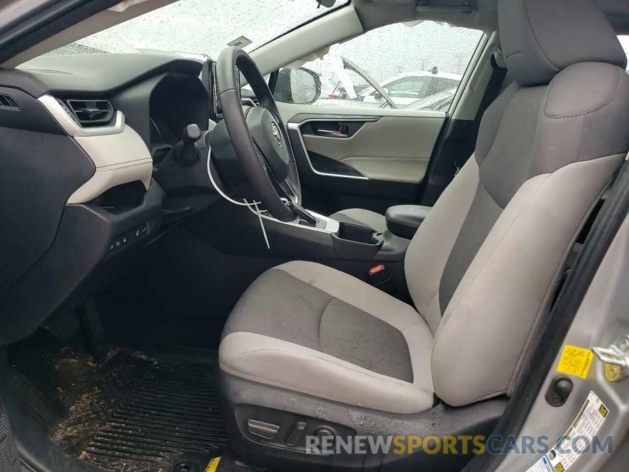 7 fotografías del automóvil dañado 2T3P1RFV5NW260805 TOYOTA RAV4 2022