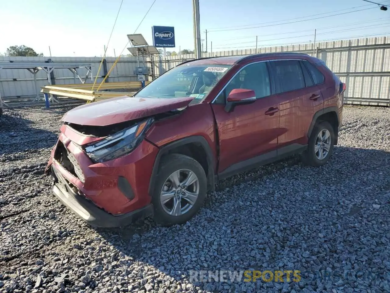 1 fotografías del automóvil dañado 2T3P1RFV5NW323000 TOYOTA RAV4 2022