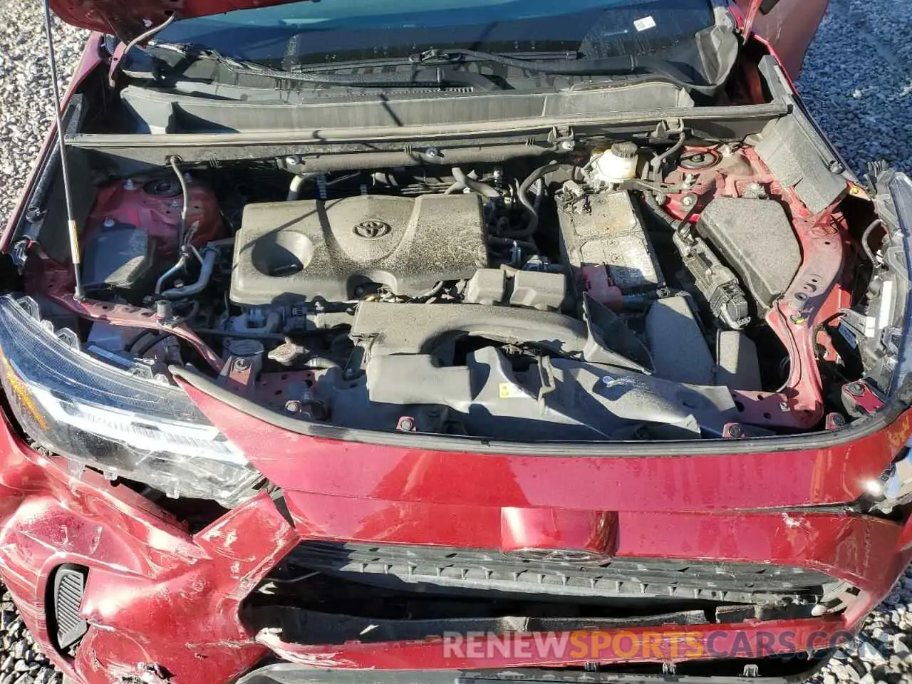 14 fotografías del automóvil dañado 2T3P1RFV5NW323000 TOYOTA RAV4 2022