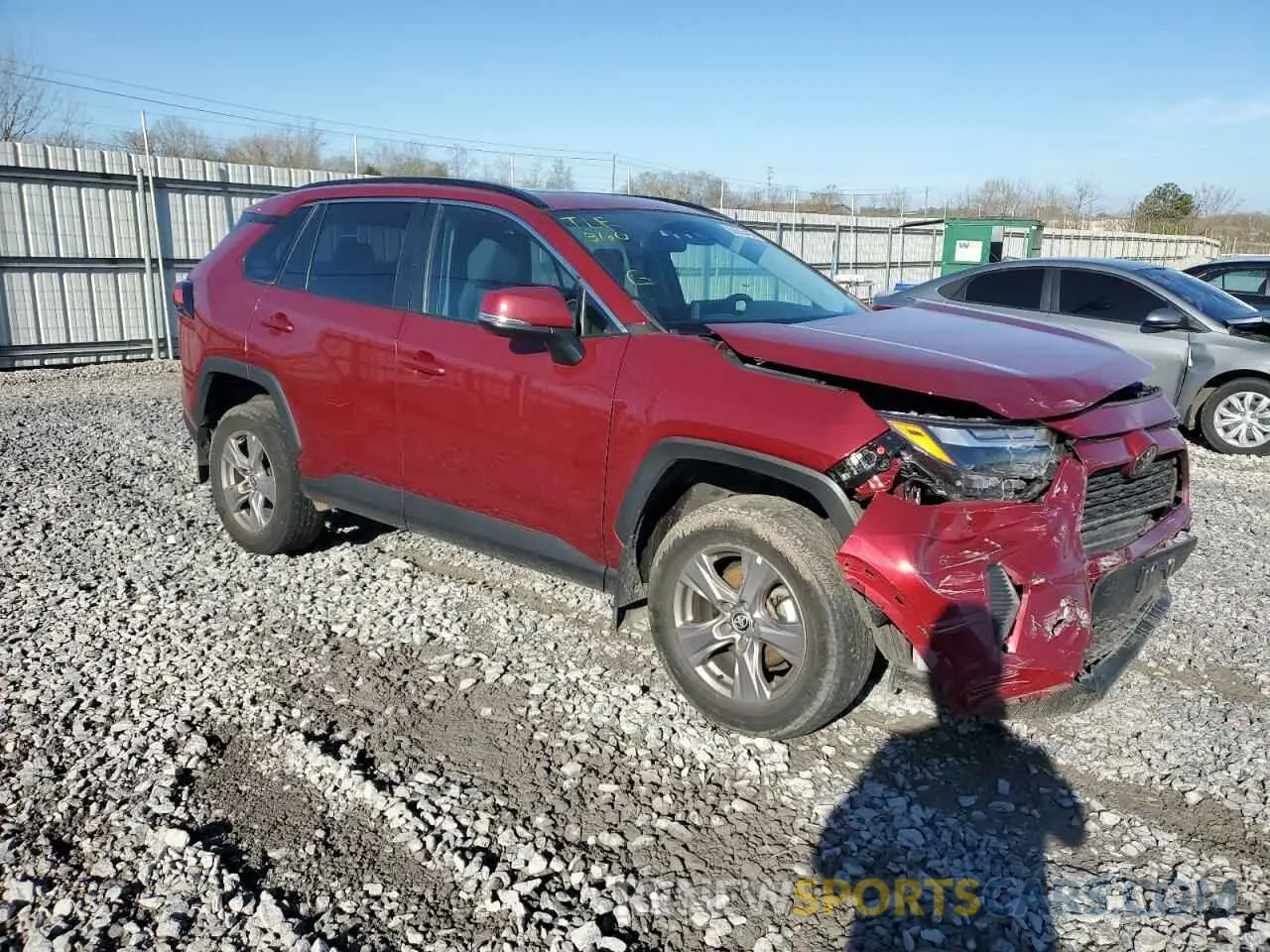 4 fotografías del automóvil dañado 2T3P1RFV5NW323000 TOYOTA RAV4 2022