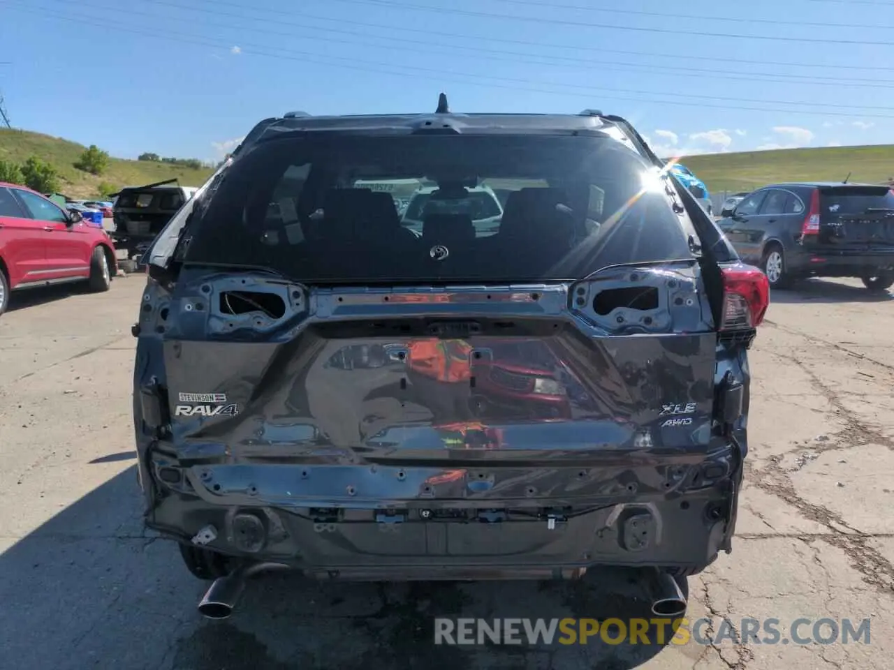 6 fotografías del automóvil dañado 2T3P1RFV6NC280031 TOYOTA RAV4 2022