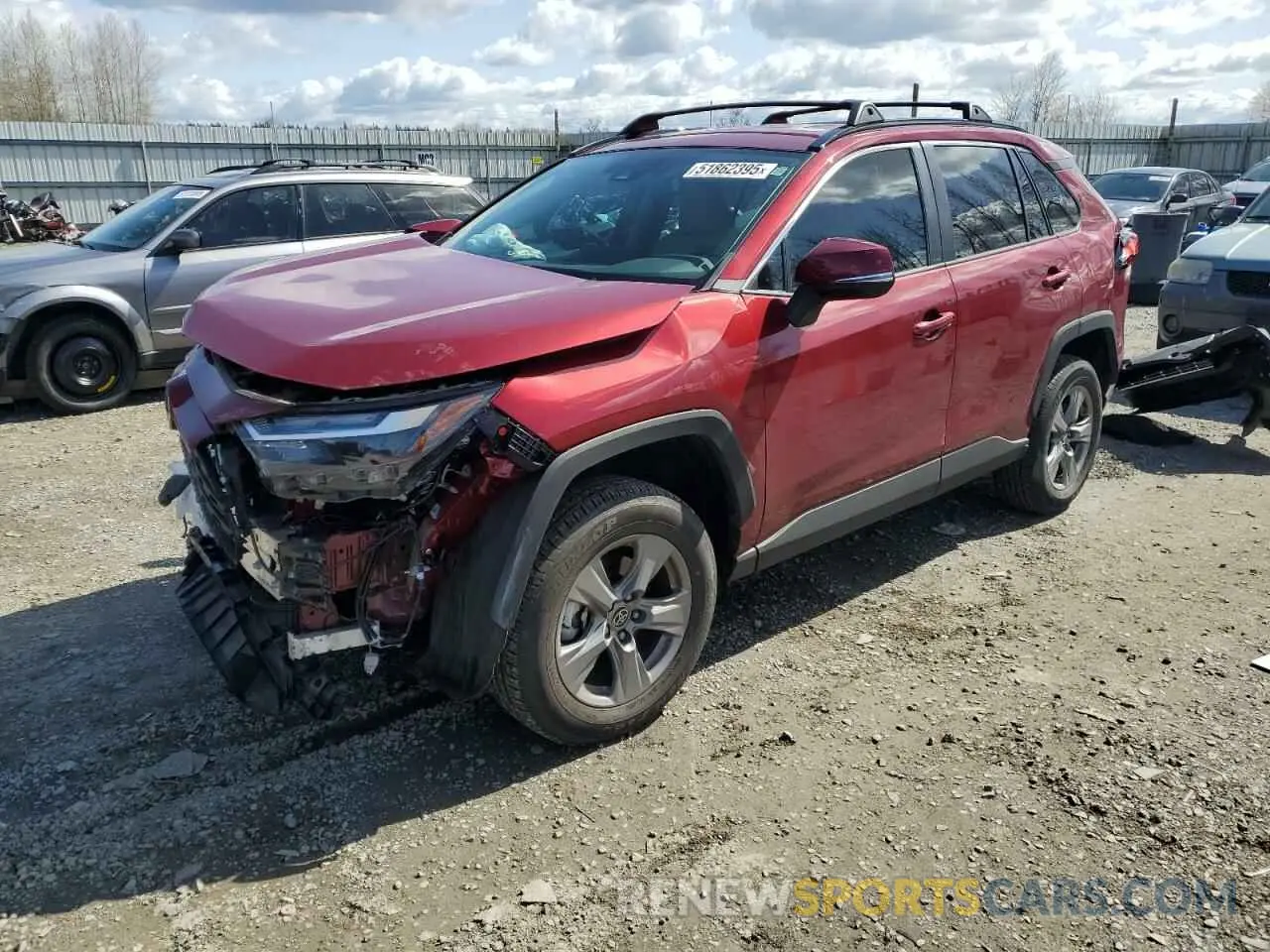 1 fotografías del automóvil dañado 2T3P1RFV6NW256570 TOYOTA RAV4 2022
