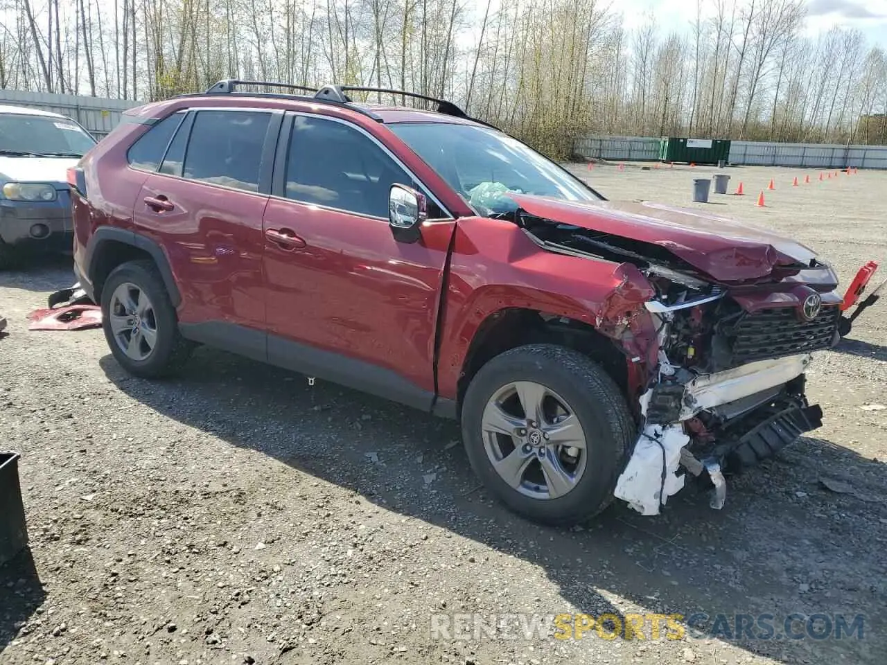 4 fotografías del automóvil dañado 2T3P1RFV6NW256570 TOYOTA RAV4 2022