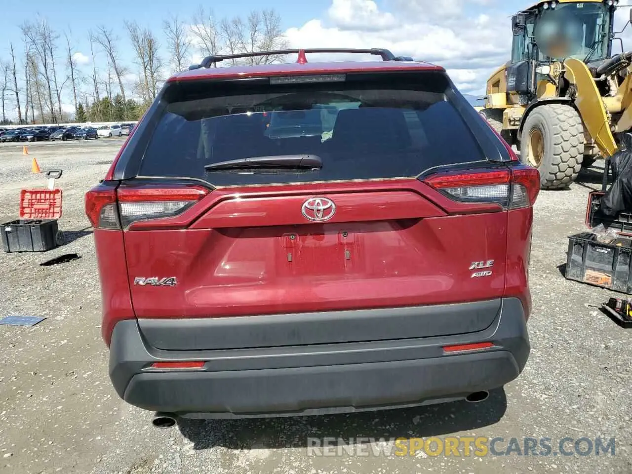 6 fotografías del automóvil dañado 2T3P1RFV6NW256570 TOYOTA RAV4 2022