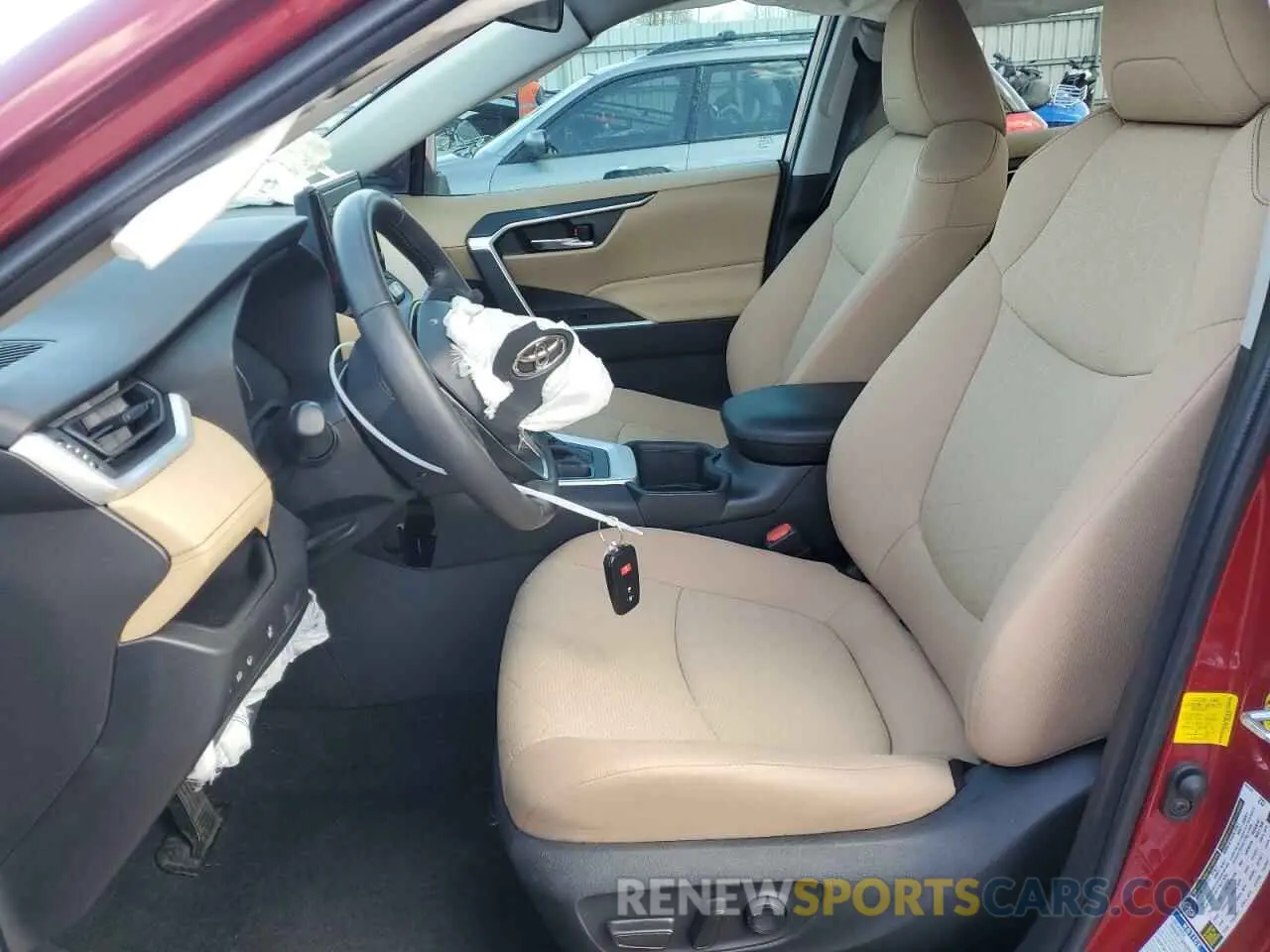 7 fotografías del automóvil dañado 2T3P1RFV6NW256570 TOYOTA RAV4 2022
