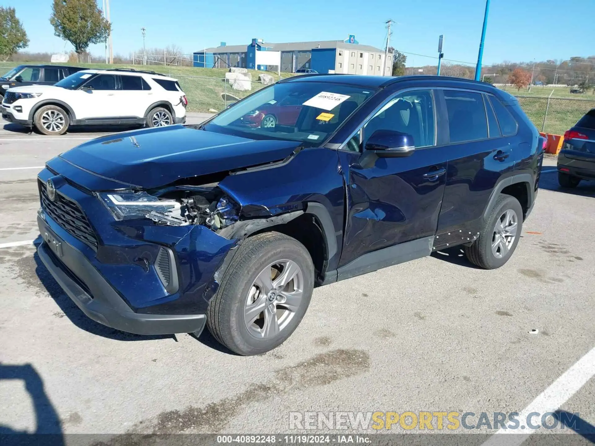 2 fotografías del automóvil dañado 2T3P1RFV6NW263339 TOYOTA RAV4 2022