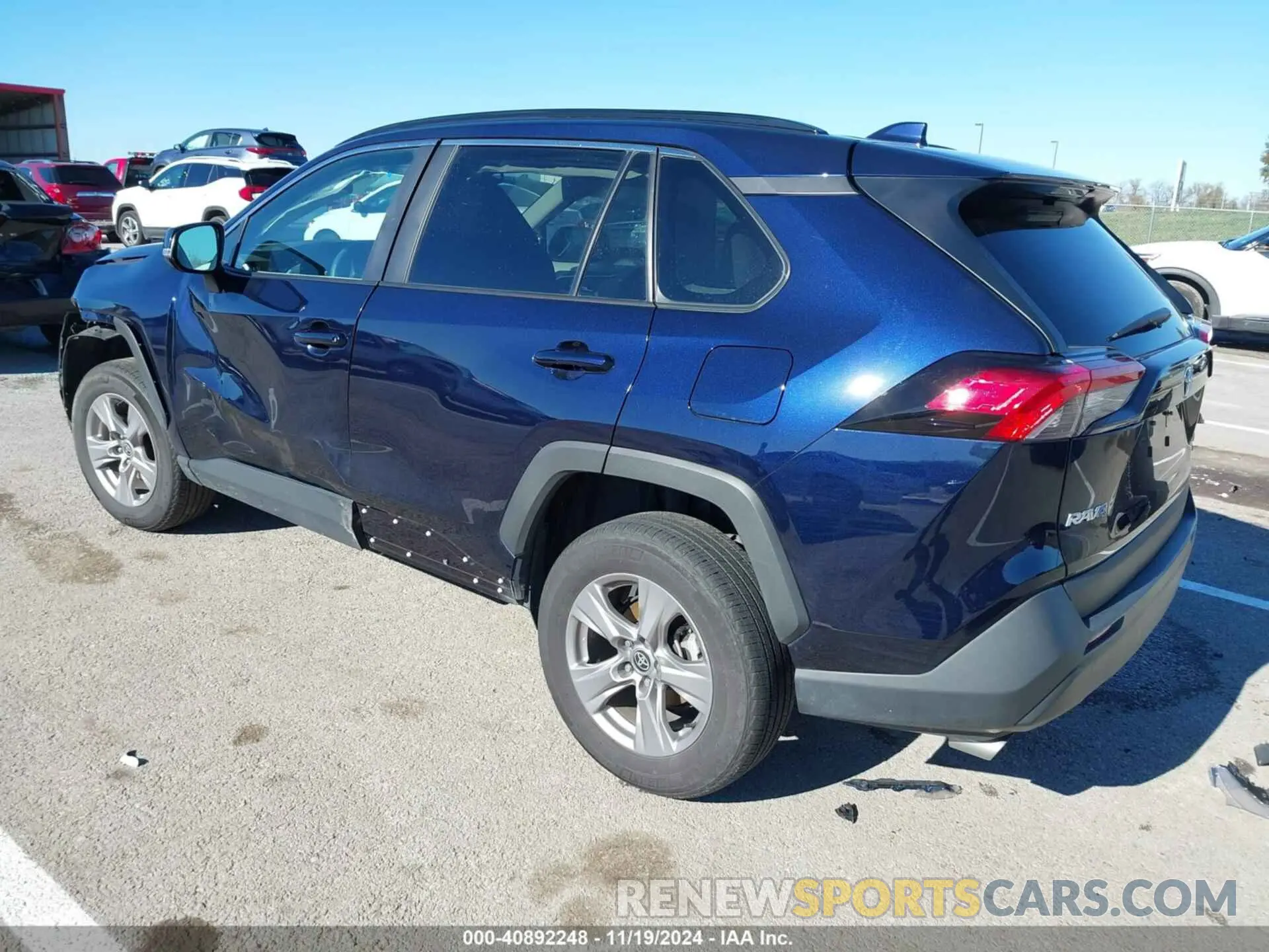3 fotografías del automóvil dañado 2T3P1RFV6NW263339 TOYOTA RAV4 2022