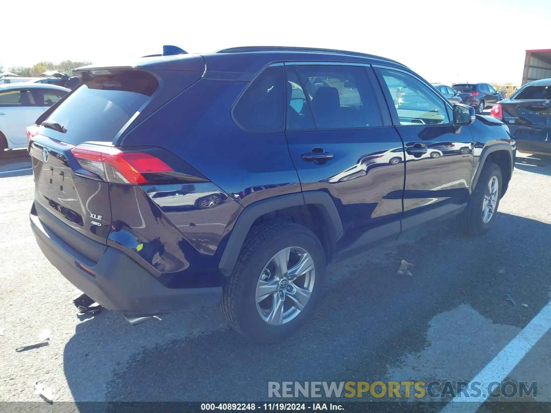 4 fotografías del automóvil dañado 2T3P1RFV6NW263339 TOYOTA RAV4 2022