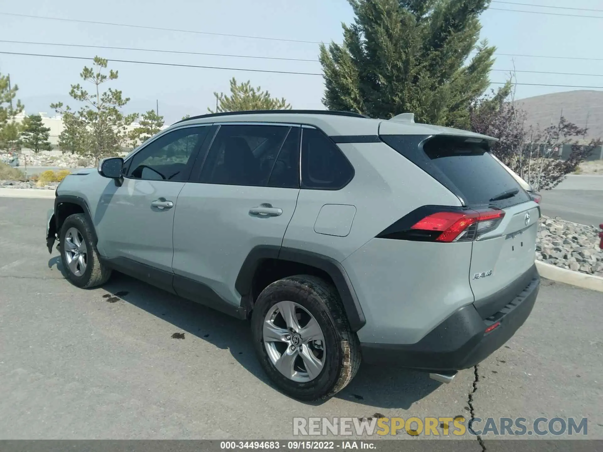 3 fotografías del automóvil dañado 2T3P1RFV6NW270808 TOYOTA RAV4 2022