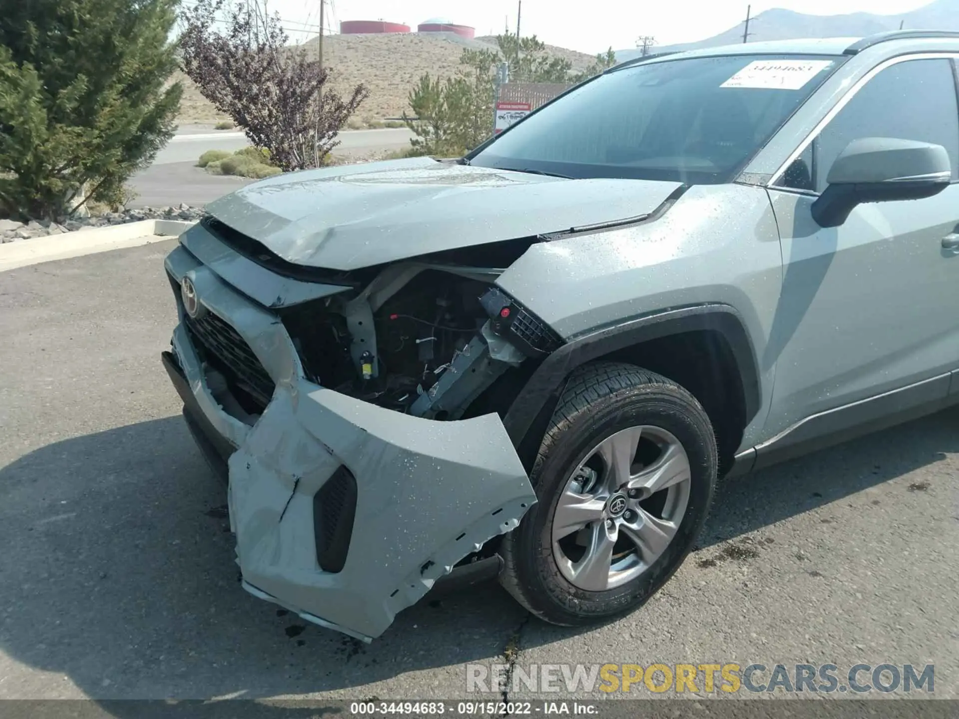 6 fotografías del automóvil dañado 2T3P1RFV6NW270808 TOYOTA RAV4 2022