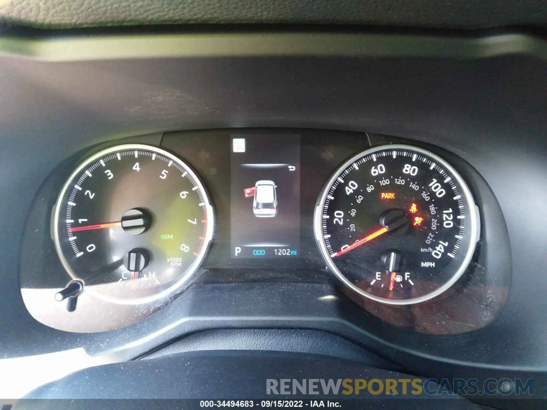 7 fotografías del automóvil dañado 2T3P1RFV6NW270808 TOYOTA RAV4 2022