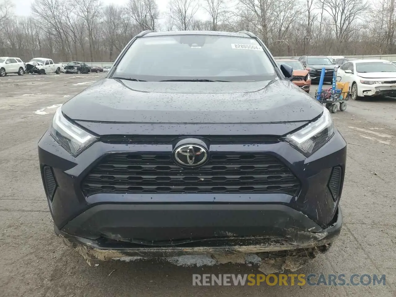 5 fotografías del automóvil dañado 2T3P1RFV6NW296308 TOYOTA RAV4 2022