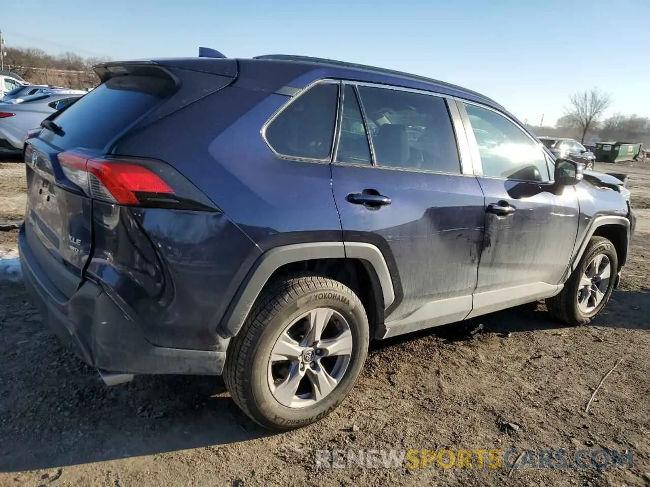 3 fotografías del automóvil dañado 2T3P1RFV7NW263592 TOYOTA RAV4 2022