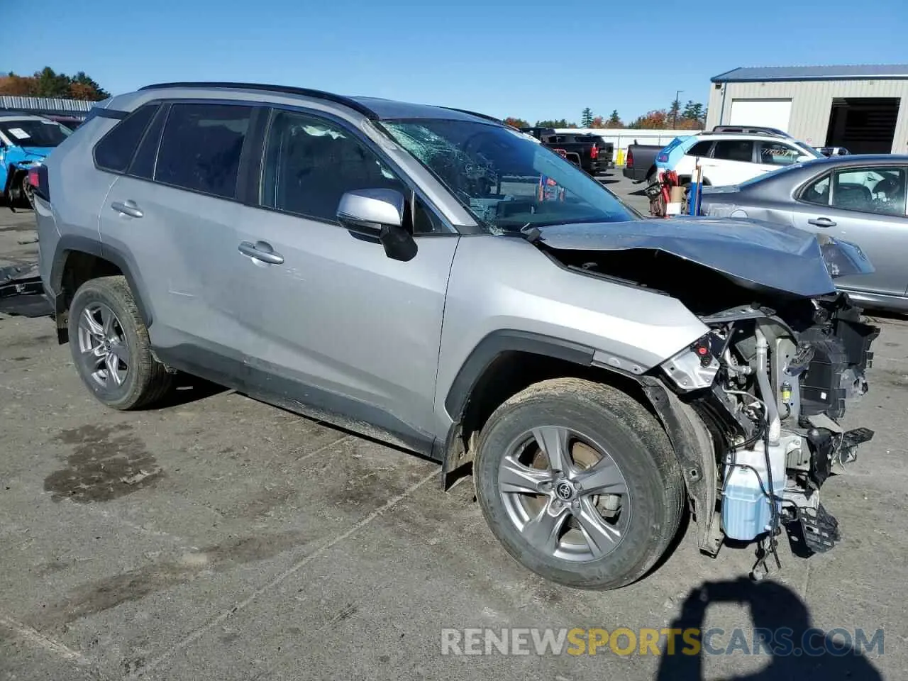 4 fotografías del automóvil dañado 2T3P1RFV7NW288511 TOYOTA RAV4 2022