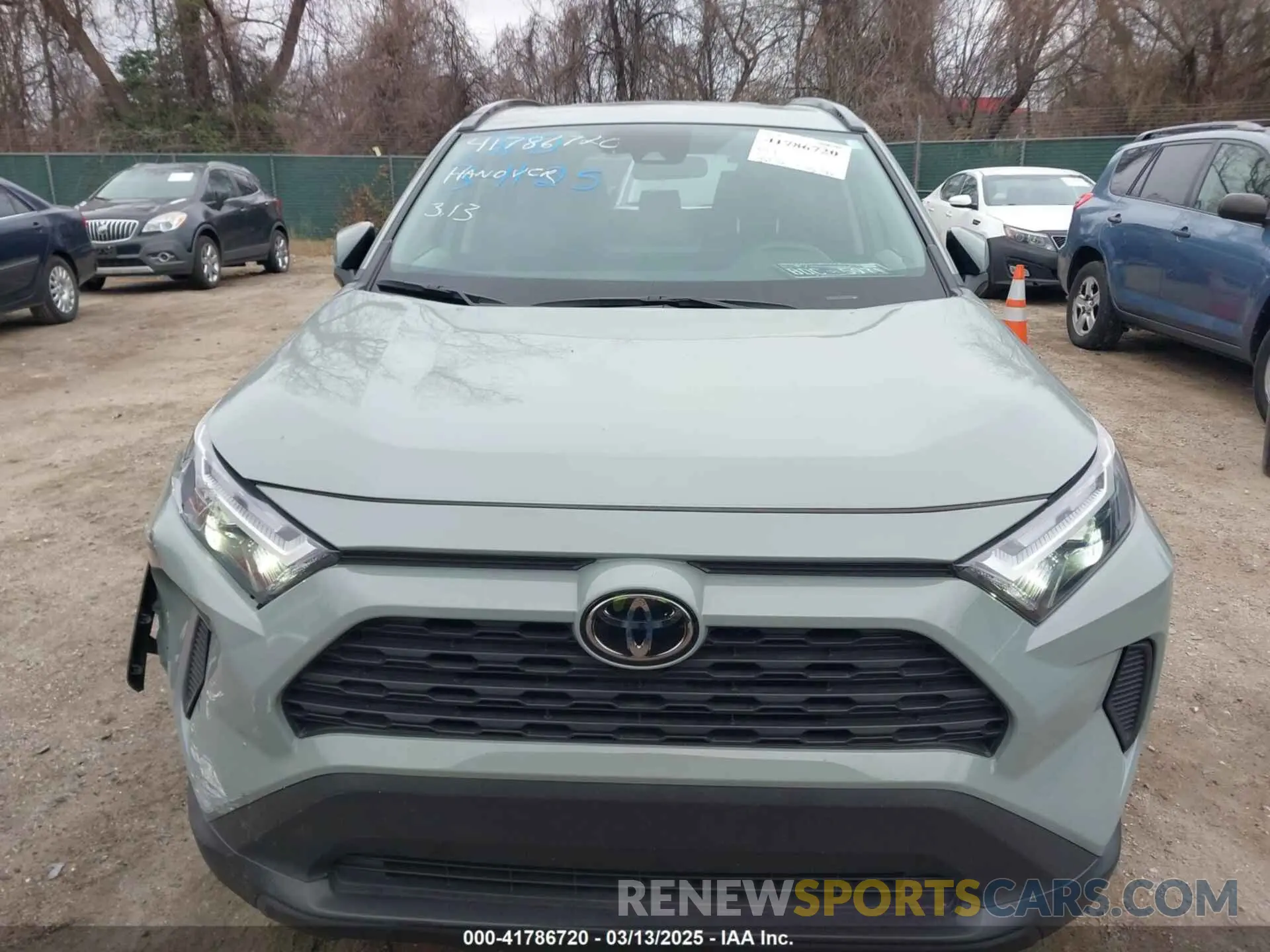 12 fotografías del automóvil dañado 2T3P1RFV7NW294423 TOYOTA RAV4 2022