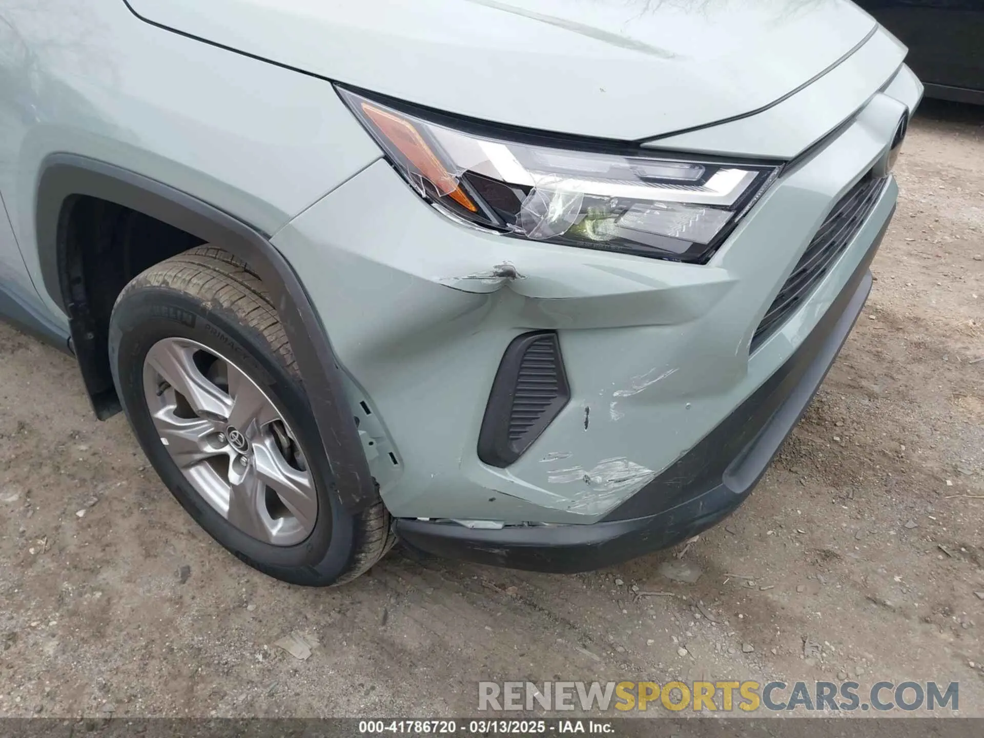 6 fotografías del automóvil dañado 2T3P1RFV7NW294423 TOYOTA RAV4 2022