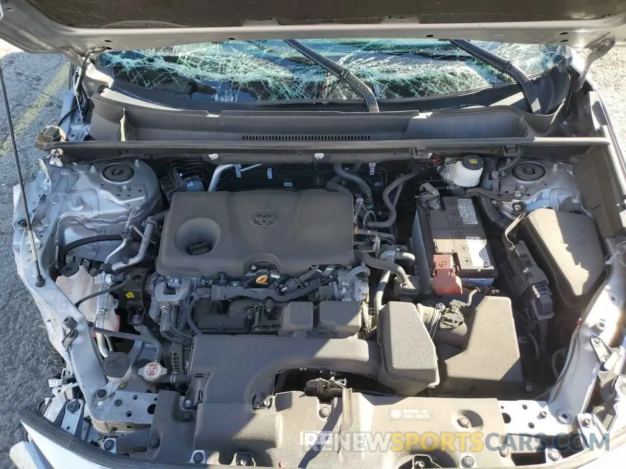 12 fotografías del automóvil dañado 2T3P1RFV7NW295765 TOYOTA RAV4 2022