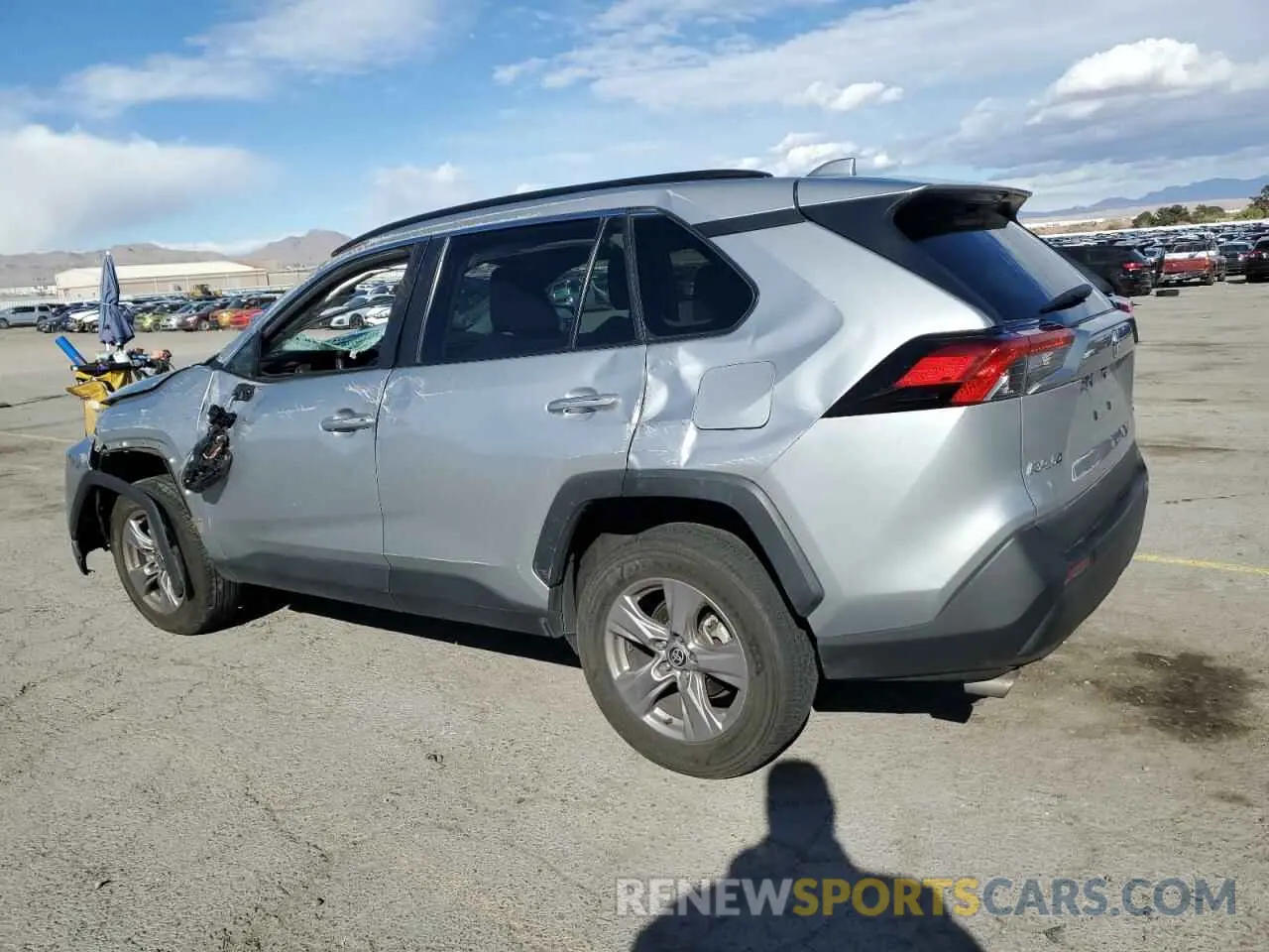 2 fotografías del automóvil dañado 2T3P1RFV7NW295765 TOYOTA RAV4 2022