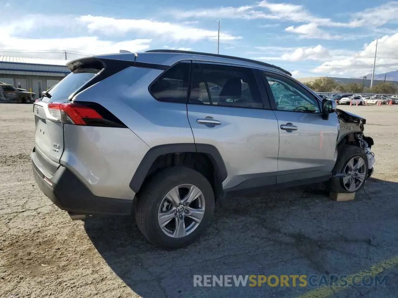 3 fotografías del automóvil dañado 2T3P1RFV7NW295765 TOYOTA RAV4 2022