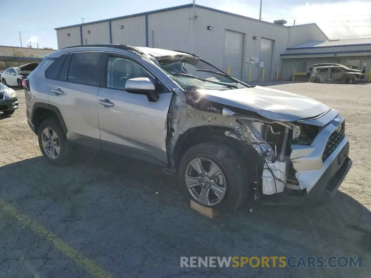 4 fotografías del automóvil dañado 2T3P1RFV7NW295765 TOYOTA RAV4 2022