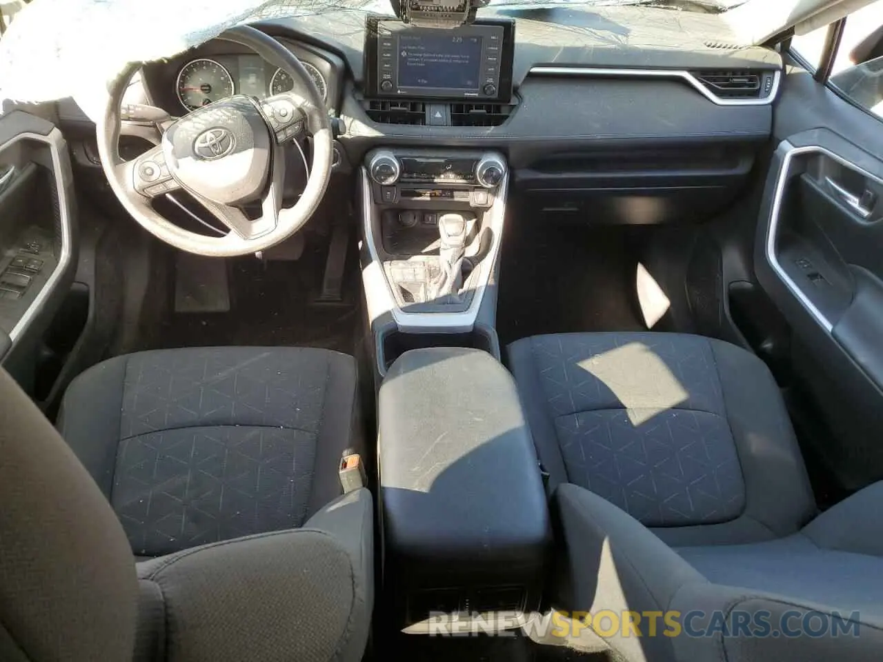 8 fotografías del automóvil dañado 2T3P1RFV7NW295765 TOYOTA RAV4 2022