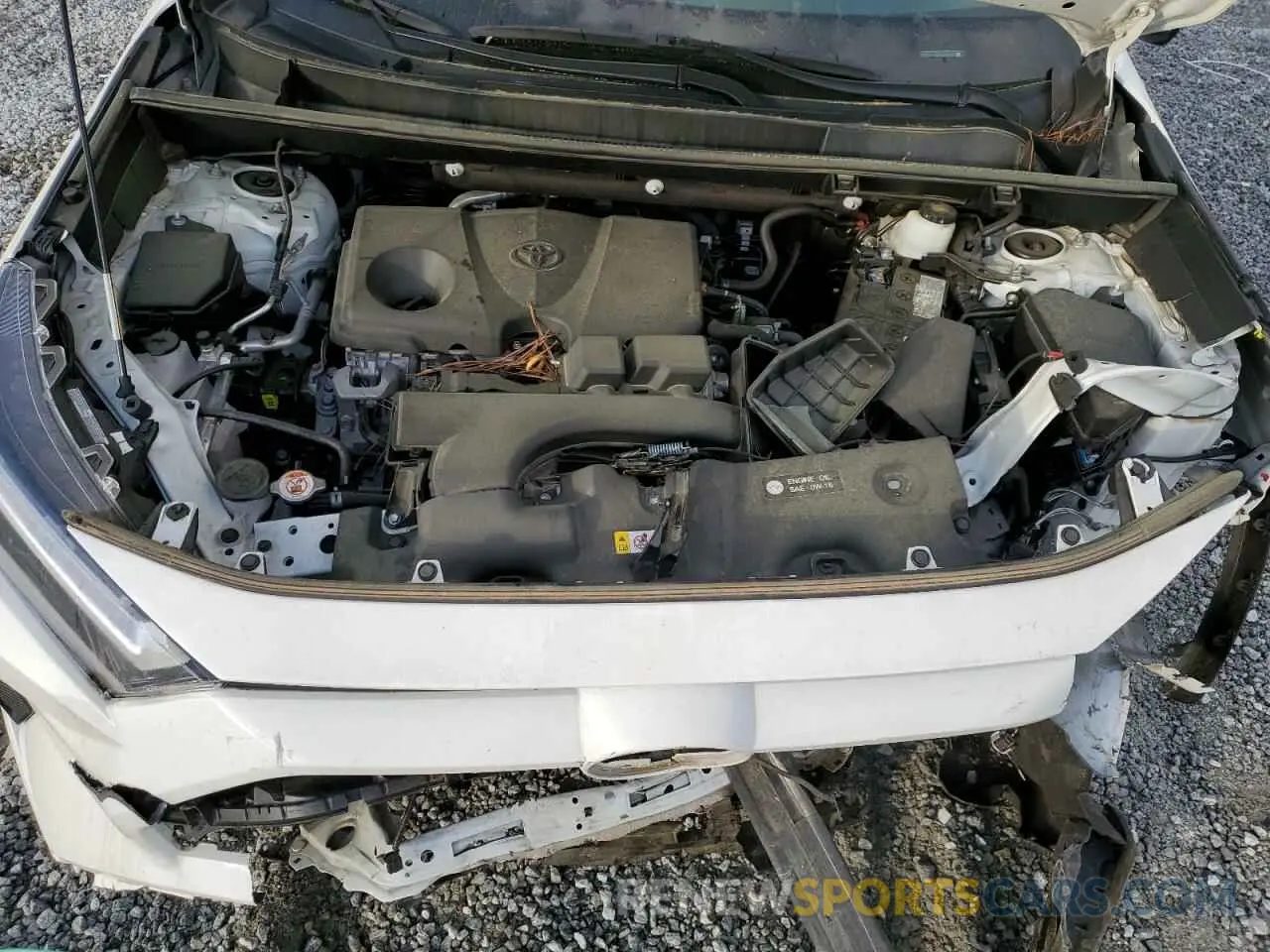 13 fotografías del automóvil dañado 2T3P1RFV8NC265479 TOYOTA RAV4 2022