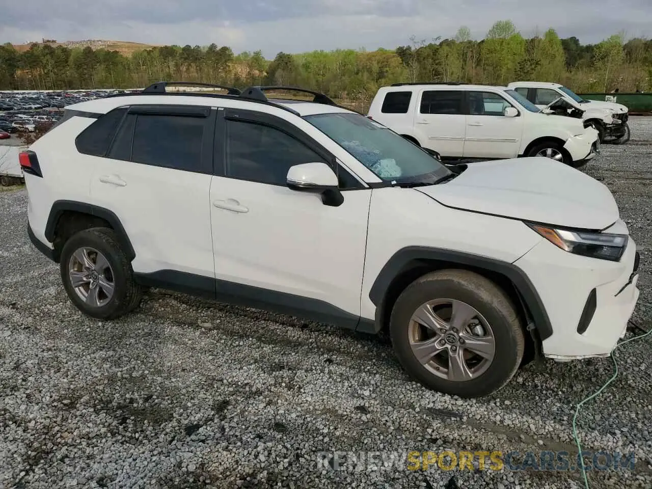 4 fotografías del automóvil dañado 2T3P1RFV8NC265479 TOYOTA RAV4 2022