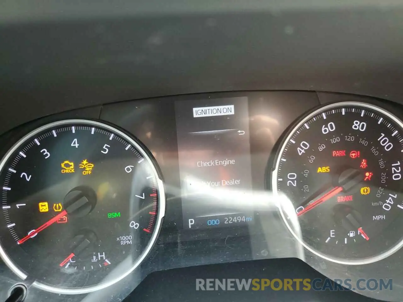 9 fotografías del automóvil dañado 2T3P1RFV8NC265479 TOYOTA RAV4 2022