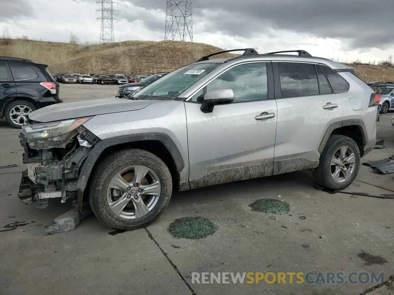 1 fotografías del automóvil dañado 2T3P1RFV8NC266261 TOYOTA RAV4 2022