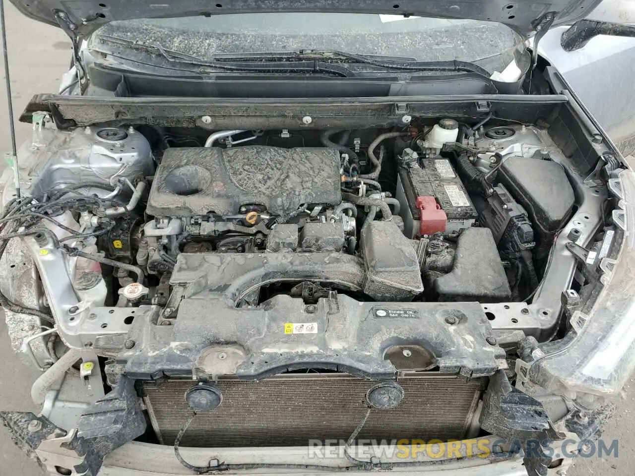 12 fotografías del automóvil dañado 2T3P1RFV8NC266261 TOYOTA RAV4 2022