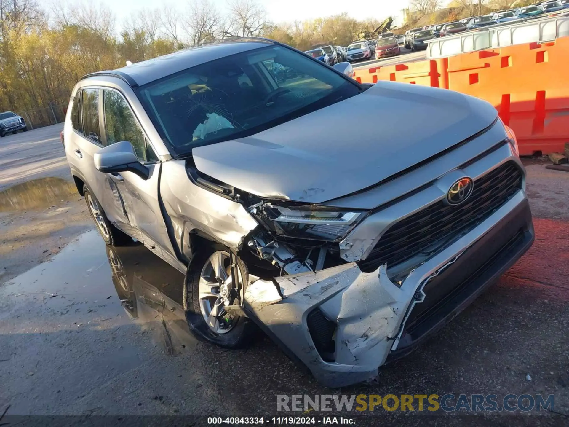 1 fotografías del automóvil dañado 2T3P1RFV8NW286539 TOYOTA RAV4 2022
