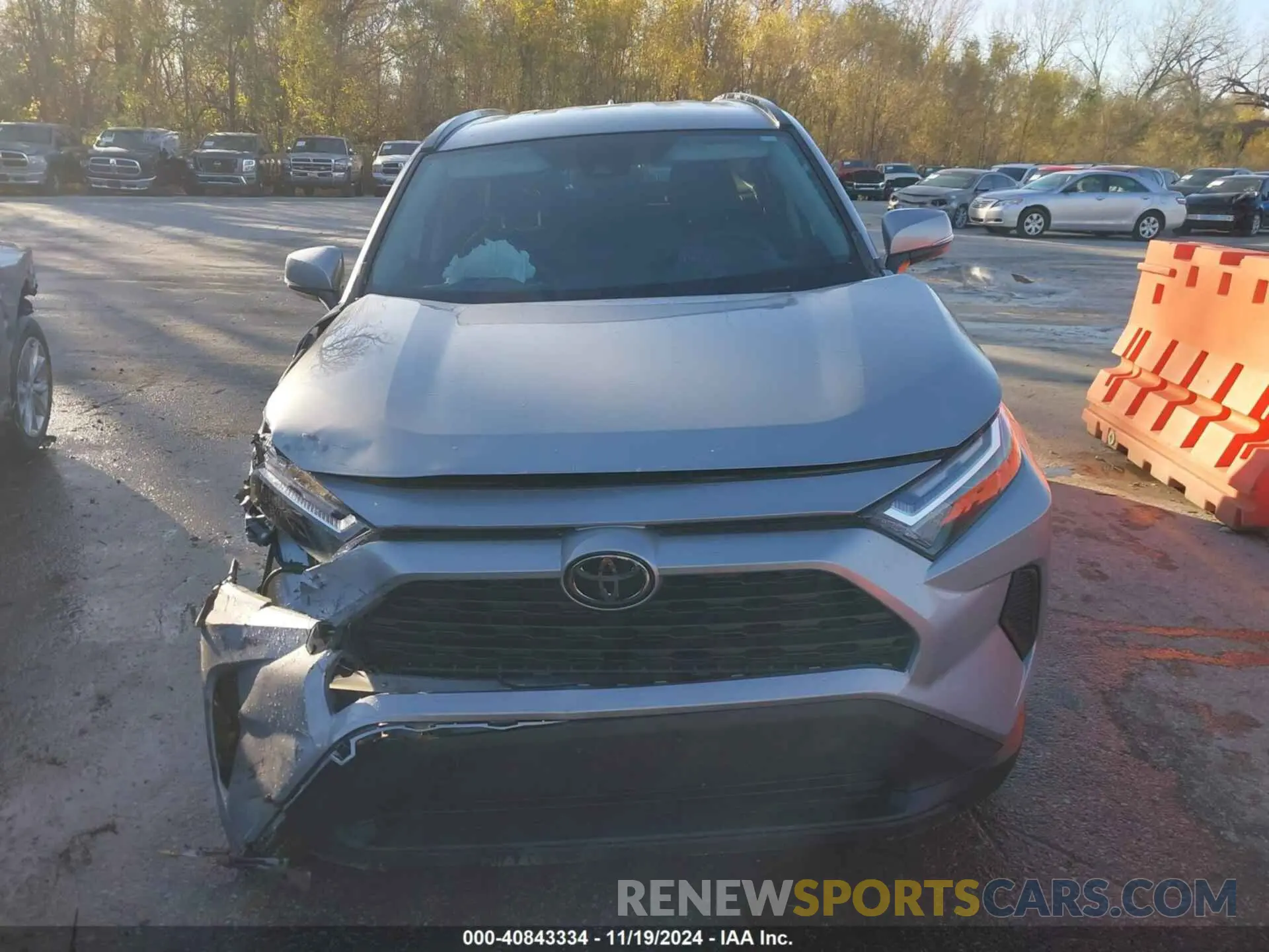 12 fotografías del automóvil dañado 2T3P1RFV8NW286539 TOYOTA RAV4 2022